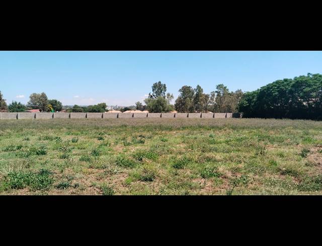 5,620M² VACANT LAND FOR SALE IN RIVERSDALE
